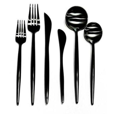 Image of Fina Black Flatware